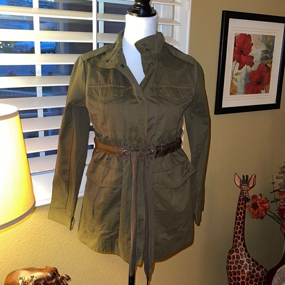 Simplyvera Wang Military Style Jacket/Trench Coat… - image 2